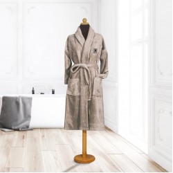 GREENWICH POLO CLUB 3202 Μπουρνούζι DUSTY TAUPE